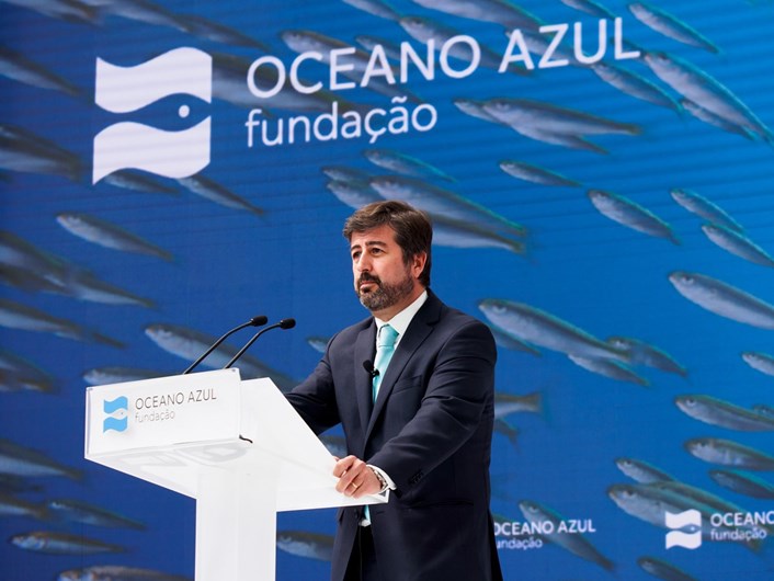 A apresentação da Fundação Oceano Azul