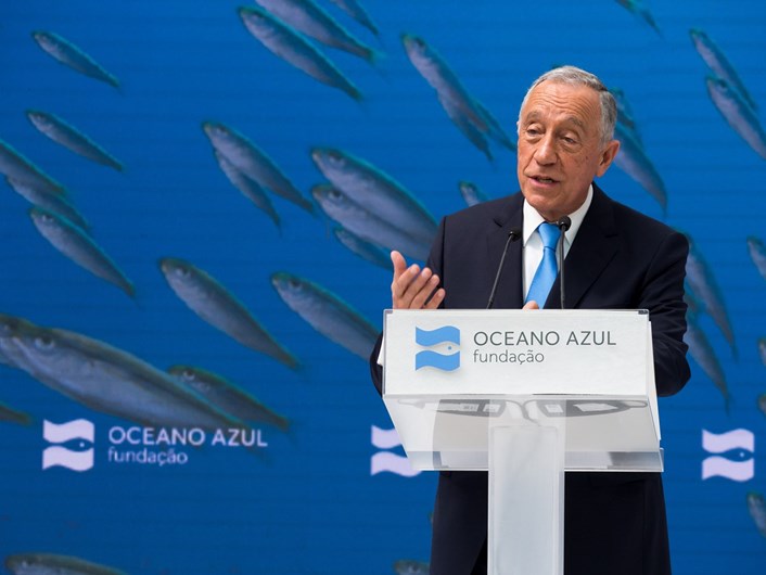 A apresentação da Fundação Oceano Azul