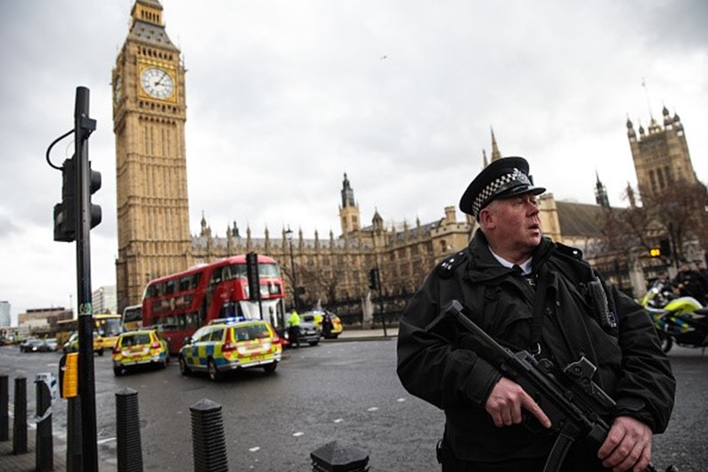 As primeiras imagens do ataque em Londres