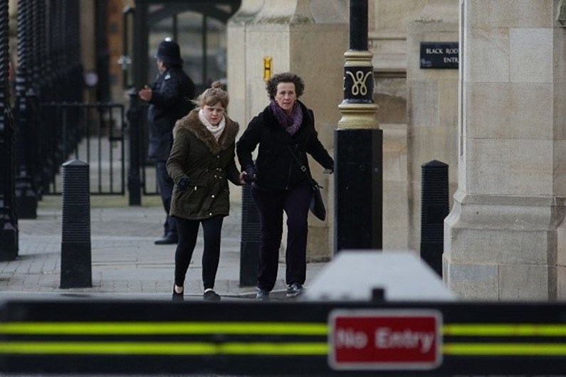 As primeiras imagens do ataque em Londres