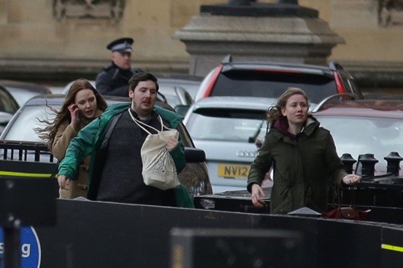 As primeiras imagens do ataque em Londres