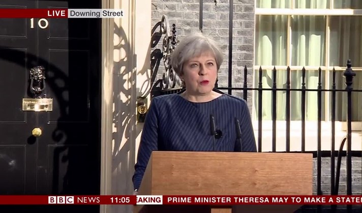 Theresa May Eleições Antecipadas Brexit