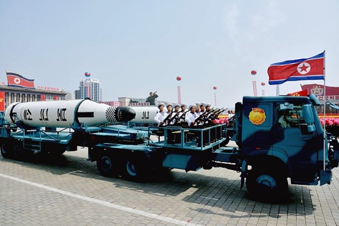 Coreia do Norte faz teste de míssil falhado