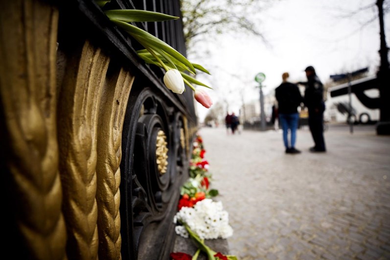 As homenagens às vítimas de São Petersburgo