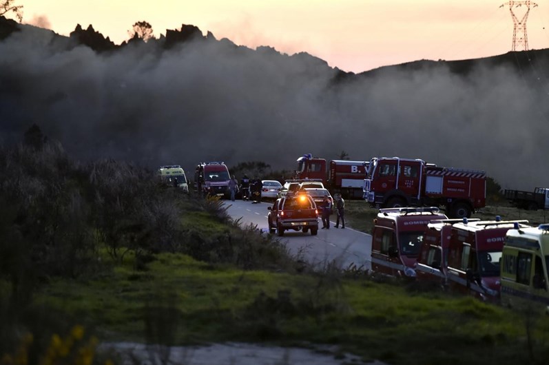 Imagens da tragédia em Lamego