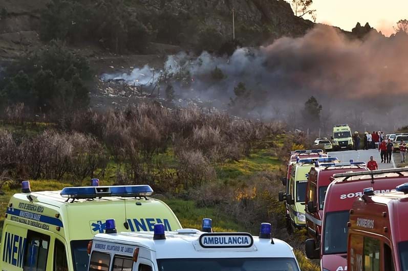 Imagens da tragédia em Lamego