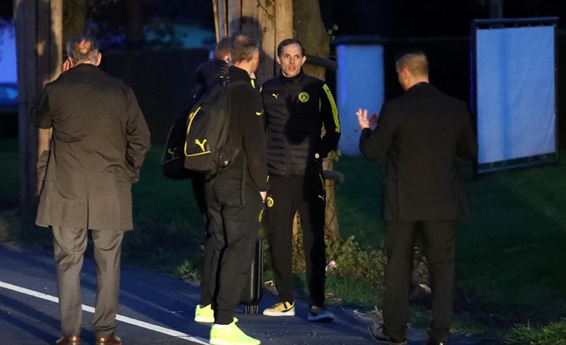 As imagens do ataque ao B. Dortmund