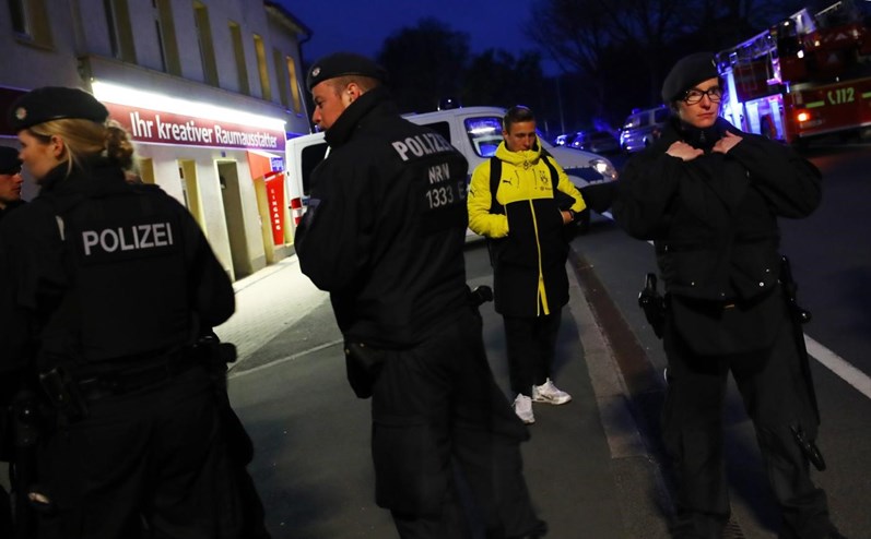 As imagens do ataque ao B. Dortmund