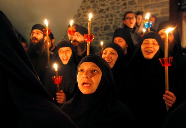 Celebrações da Páscoa ortodoxa na Macedónia
