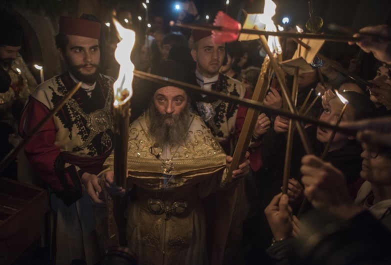 Celebrações da Páscoa ortodoxa na Macedónia