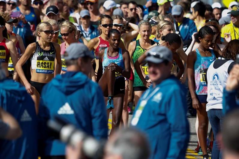 As imagens da Maratona de Boston