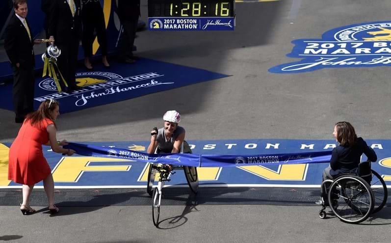 As imagens da Maratona de Boston