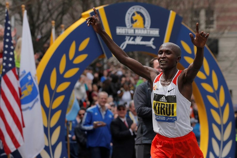 As imagens da Maratona de Boston