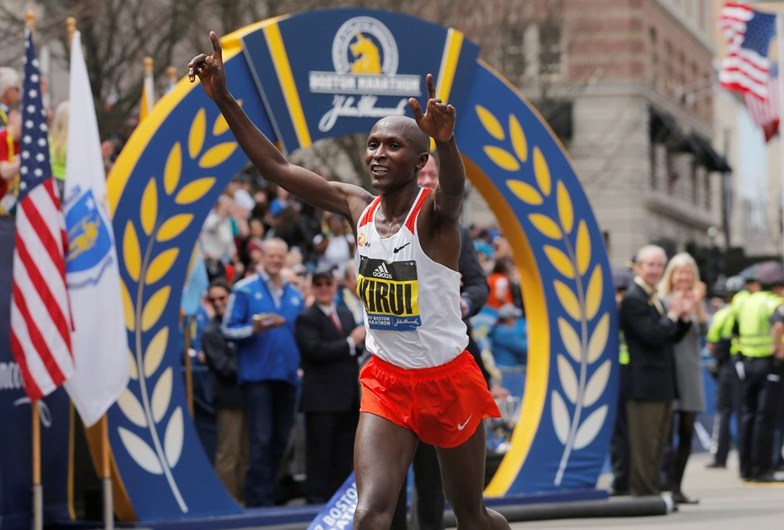 As imagens da Maratona de Boston