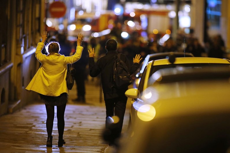 As imagens do ataque em Paris