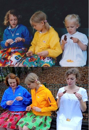 Quando manos e manas mostram o antes e o depois