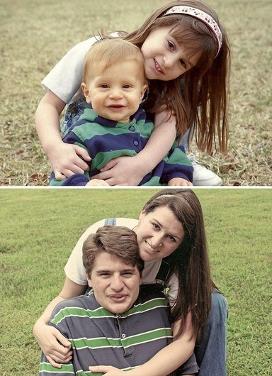 Quando manos e manas mostram o antes e o depois