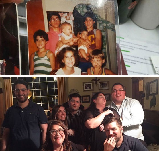 Quando manos e manas mostram o antes e o depois