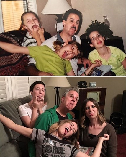 Quando manos e manas mostram o antes e o depois