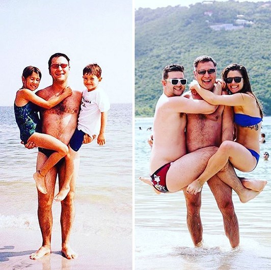 Quando manos e manas mostram o antes e o depois
