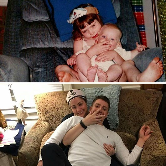 Quando manos e manas mostram o antes e o depois