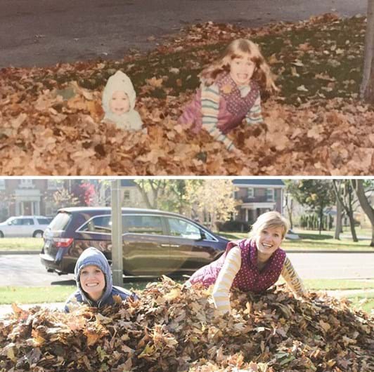Quando manos e manas mostram o antes e o depois