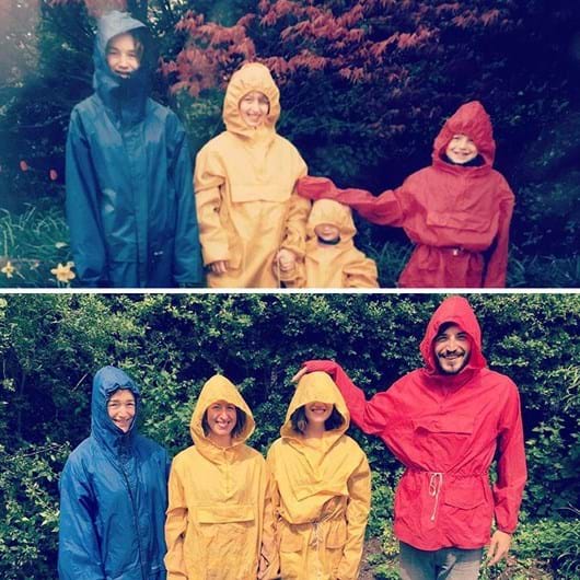Quando manos e manas mostram o antes e o depois