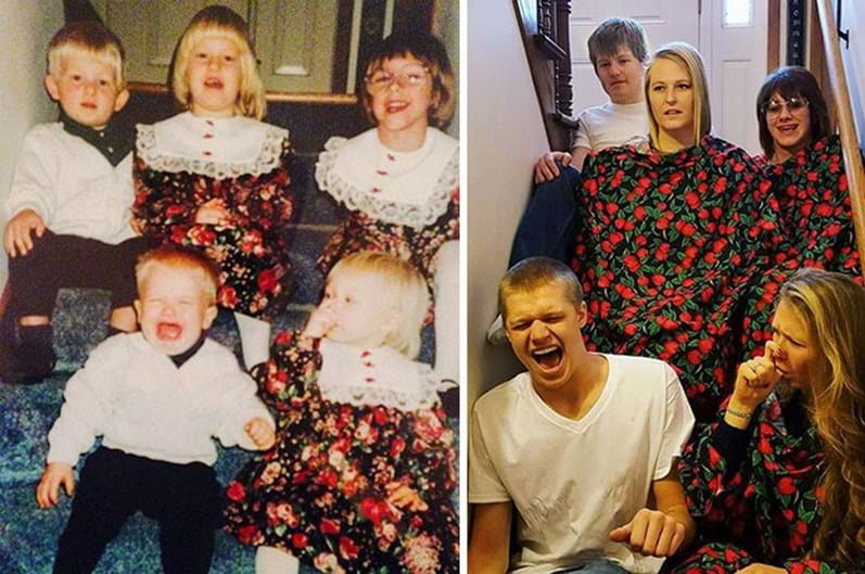 Quando manos e manas mostram o antes e o depois