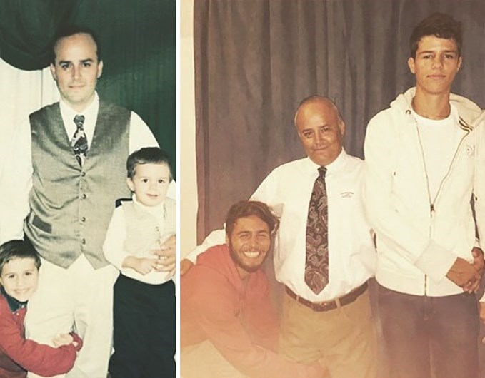 Quando manos e manas mostram o antes e o depois