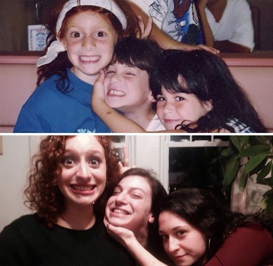 Quando manos e manas mostram o antes e o depois