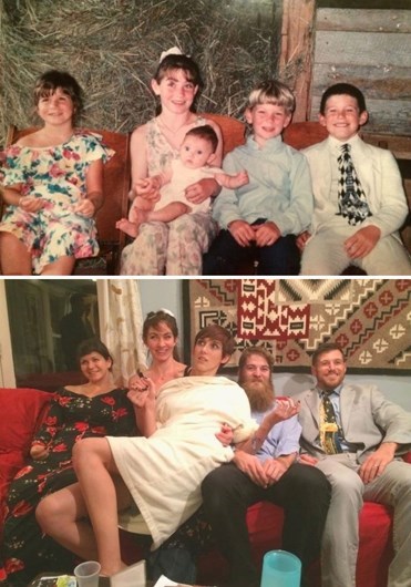Quando manos e manas mostram o antes e o depois