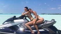 Kendall Jenner e as amigas em destino paradisíaco