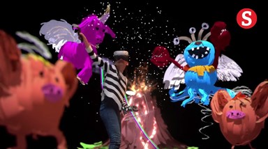 Pintar em 3D com o Tilt Brush