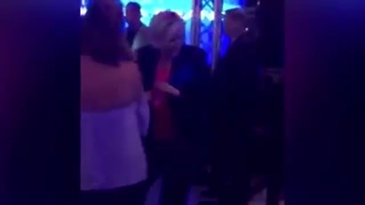 Marine Le Pen festeja a derrota