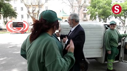 Isaltino Morais, o príncipe do povo, nas ruas de Oeiras