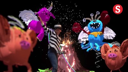 Pintar em 3D com o Tilt Brush