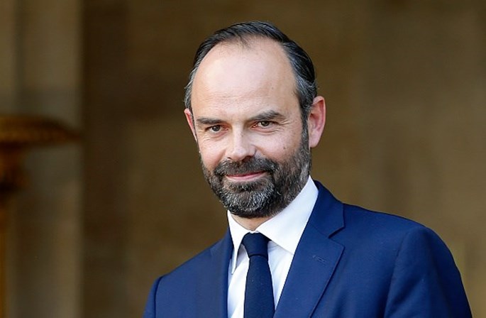 <span><strong>Édouard Philippe</strong> <br />Primeiro-Ministro</span>