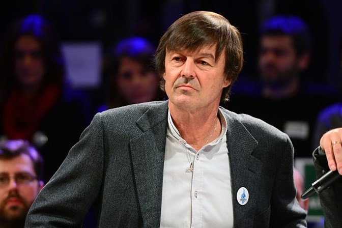 <span><strong>Nicolas Hulot<br /></strong>Ministro da Transição Ecológica e Solidária </span>