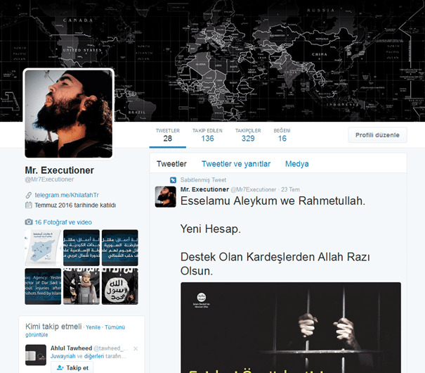 O antes e o depois das contas do Daesh hackeadas com porno gay