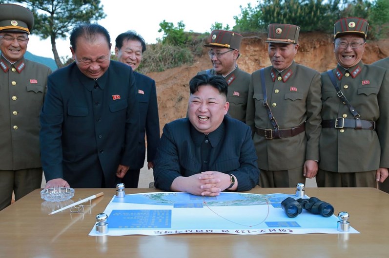 As imagens do novo teste da Coreia do Norte