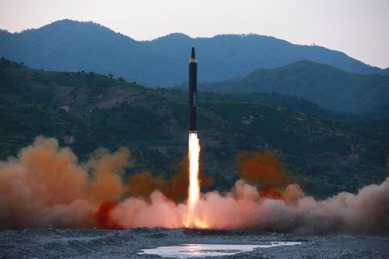 As imagens do novo teste da Coreia do Norte
