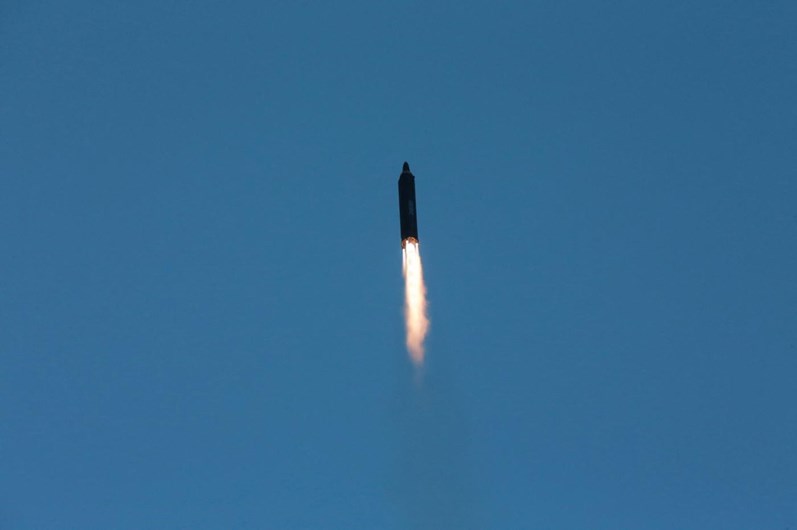 As imagens do novo teste da Coreia do Norte