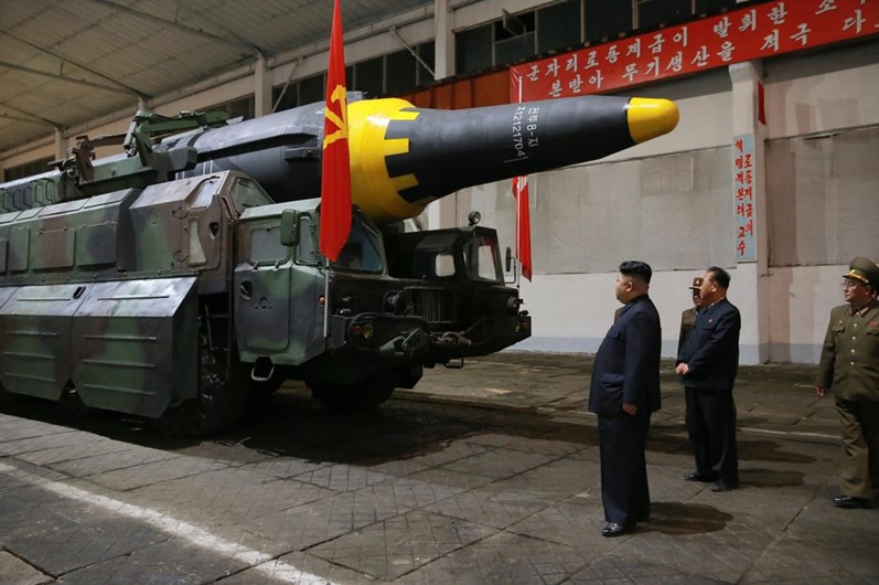 As imagens do novo teste da Coreia do Norte