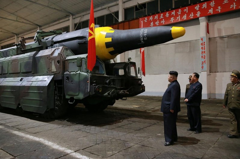 As imagens do novo teste da Coreia do Norte