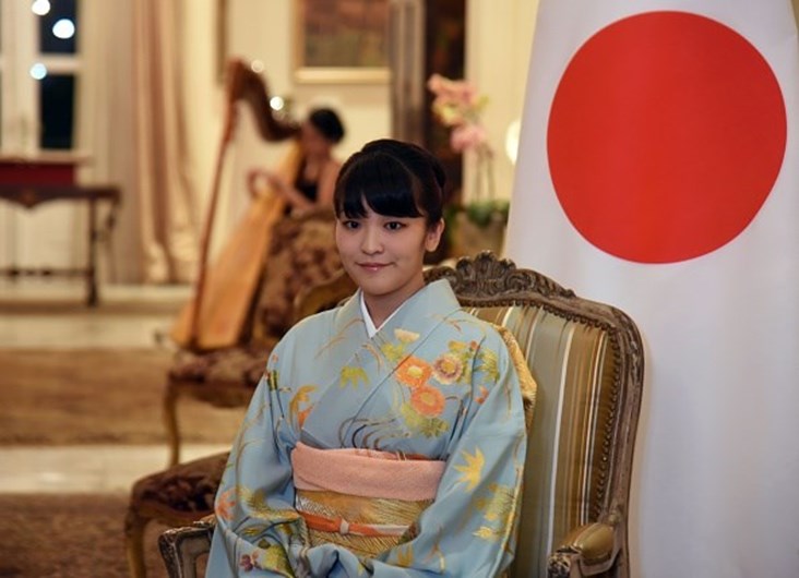Princesa Mako e o noivo