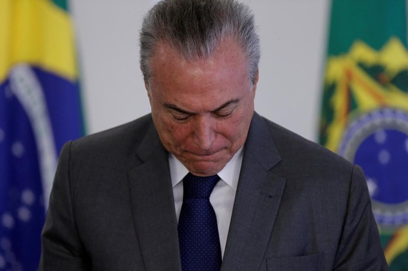 Michel Temer suspeito de corrupção