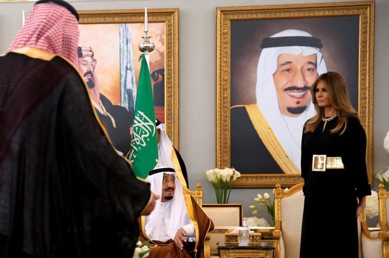 Trump chega à Arábia Saudita