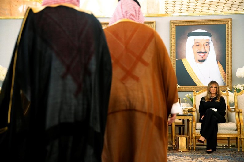Trump chega à Arábia Saudita