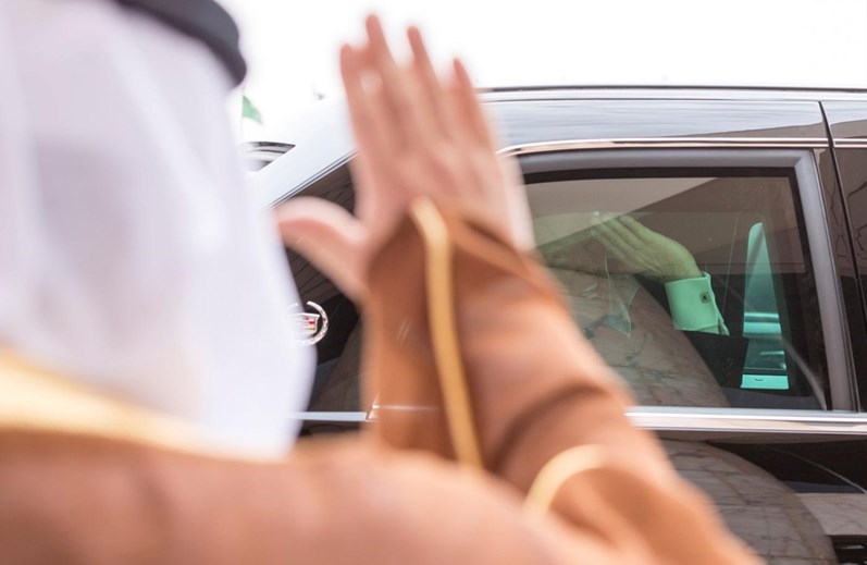 Trump chega à Arábia Saudita