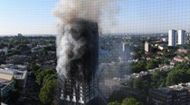 Família portuguesa residente em torre a arder não foi localizada